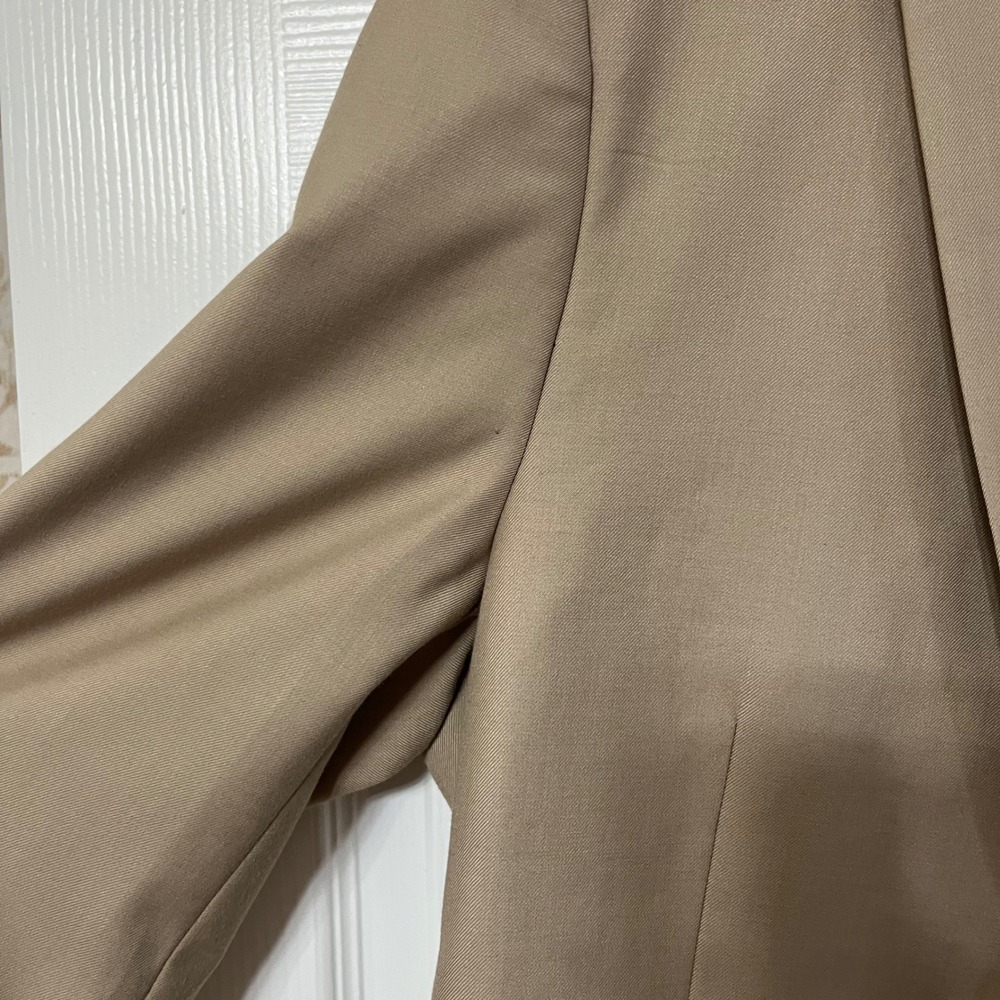 Giorgio‎ Fiorelli Men Classic Tan Two Button Blazer Sport Coat Jacket Size Large - Picture 2 of 9